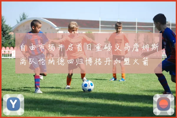 自由市场开启首日重磅交易詹姆斯离队伦纳德回归博格丹加盟火箭